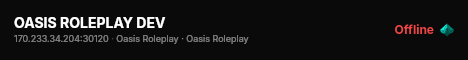 OASIS ROLEPLAY DEV live status badge