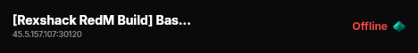[Rexshack RedM Build] Base Rafa live status badge