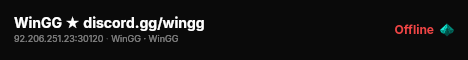 WinGG ★ discord.gg/wingg live status badge