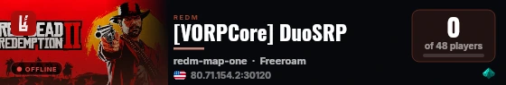 [VORPCore] DuoSRP live status badge