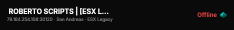  ROBERTO SCRIPTS | [ESX Legacy] live status badge