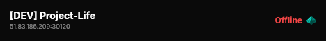 [DEV] Project-Life live status badge