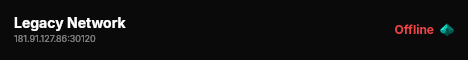 Legacy Network live status badge