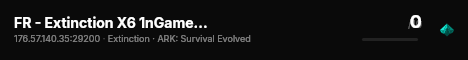 FR - Extinction X6 1nGames - (v361.7) live status badge
