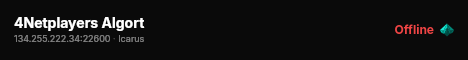 4Netplayers Algort live status badge