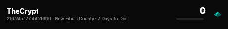 TheCrypt live status badge
