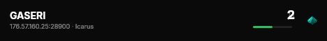 GASERI live status badge