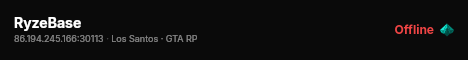 RyzeBase live status badge