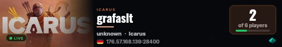 grafaslt live status badge