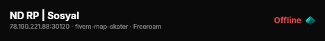 ND RP | Sosyal live status badge