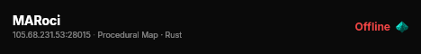 MARoci live status badge