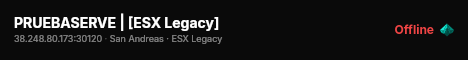 PRUEBASERVE | [ESX Legacy] live status badge