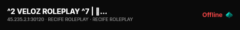 ^2 VELOZ ROLEPLAY ^7 | ☂️ RP EXCLUSIVO ☂️ | 🎮  live status badge