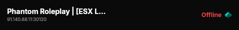 Phantom Roleplay | [ESX Legacy] live status badge