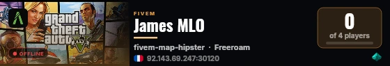 James MLO live status badge