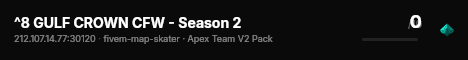^8 GULF CROWN CFW - Season 2 live status badge
