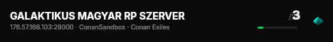 GALAKTIKUS MAGYAR RP SZERVER live status badge