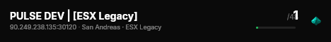 PULSE DEV | [ESX Legacy] live status badge