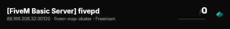 [FiveM Basic Server] server1 live status badge