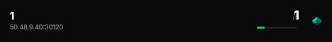 1 live status badge