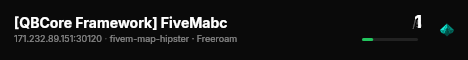 [QBCore Framework] FiveMabc live status badge