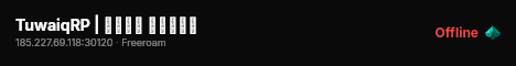 TuwaiqRP | مجتمع طويق live status badge