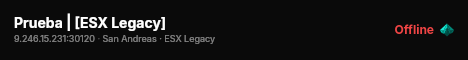 Prueba | [ESX Legacy] live status badge