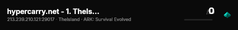 hypercarry.net - 1. TheIsland69 [PvE][ARK1.0] - (v361.7) live status badge