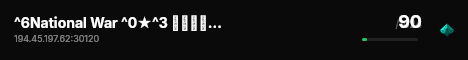 ^6National War ^0★^3 الحرب الوطنية  live status badge