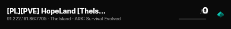 [PL][PVE] HopeLand [TheIsland][S+][Cross] - (v358.24) live status badge