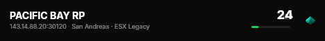 PACIFIC BAY RP live status badge
