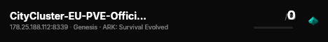 CityCluster-EU-PVE-Official-GenOne662-NoDecay - (v358.24) live status badge