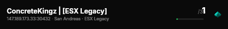 ConcreteKingz | [ESX Legacy] live status badge