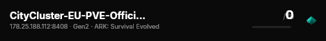 CityCluster-EU-PVE-Official-GenTwo932-NoDecay - (v358.24) live status badge