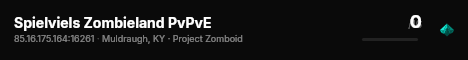 Spielviels Zombieland PvPvE live status badge