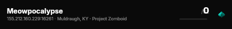 Meowpocalypse live status badge