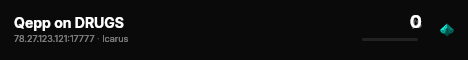 Qepp on DRUGS live status badge