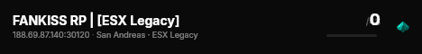 [FiveM Basic Server] FANKISS RP live status badge