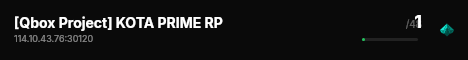 [Qbox Project] KOTA PRIME RP live status badge