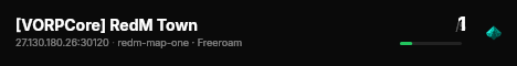[VORPCore] RedM Town live status badge