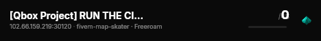 [Qbox Project] RUN THE CITY V2 live status badge