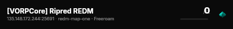 [VORPCore] Ripred REDM live status badge
