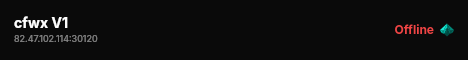 cfwx V1 live status badge