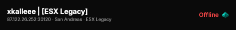 xkalleee | [ESX Legacy] live status badge