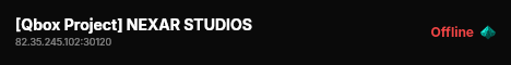 [Qbox Project] NEXAR STUDIOS live status badge