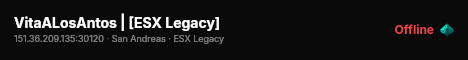 VitaALosAntos | [ESX Legacy] live status badge