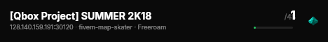 [Qbox Project] SUMMER 2K18 live status badge