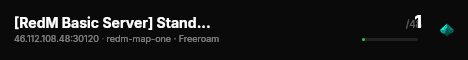 ProjectName RDR2-RP (Dev) live status badge