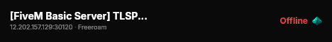 TLSP-Server built with FiveM Basic Server! live status badge
