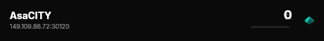 AsaCITY live status badge